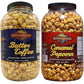 Stonehedge Farms Flavored Popcorn Barrel Variety Pack - Caramel And Butter Toffee - 32 Ounces Each - Reclosable Bulk Barrels - M