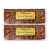 Williamsons Spiced Fruitcake, Fruit Cake, Freshly Made, Gourmet Snack, Food Gift with Fine Fruits and Nuts (20 Oz, Pack of 2)