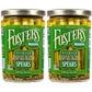 Fosters Pickled Asparagus Spears in a Jar  Original  32oz  2 Pack  Traditional Pickled Vegetables Recipe for over 40 years  Low Calorie Snack  Gluten Free  Fat and Preservative Free Pickles