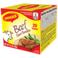 Maggi Beef Flavor Bouillon Cubes 2.8 Oz. Box