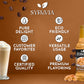 Syruvia Butterscotch Coffee Syrup, 25.4 fl oz - Premium Gluten-Free Flavoring for Drinks, Shakes, and Sodas - Kosher Certified