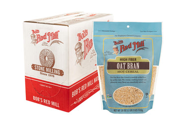Bob'S Red Mill Oat Bran, 18Oz (Pack Of 4) - Non Gmo, Vegan, Kosher