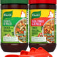 Knorr Granulated Bouillon Bundle, Chicken Flavor and Tomato with Chicken Flavor, 7.9 oz (Pack of 2) with By The Cup Swivel Spoon
