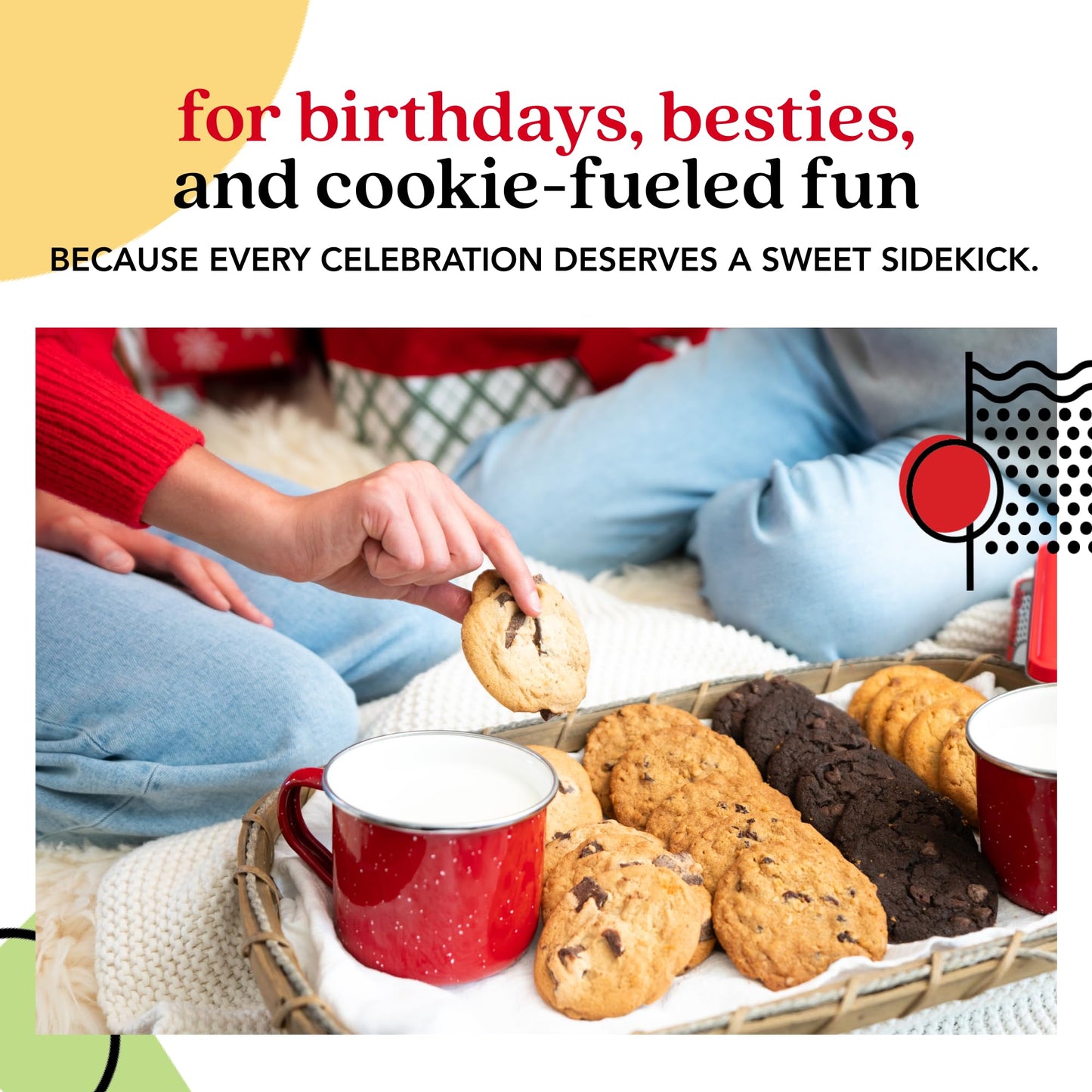 Davids Cookies Happy Birthday Gift Sampler Tin – Crunchy Gourmet Cookies – Bakery Snack Gift For Birthdays, Celebrations And Special Occasions –Assorted Cookies