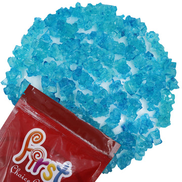 Firstchoicecandy Rock Candy Strings 1.5 Pound Bulk Bag (Blue Raspberry)