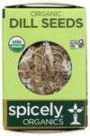 Spicely Organic Dill Seeds Whole 0.35 Ounce Ecobox Certified Gluten Free