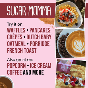 Flavor Seed Sugar Momma Organic Cinnamon Sugar Dessert Spice. Gluten Free Sweet Seasonings And Spices For Cooking & Baking. Garn