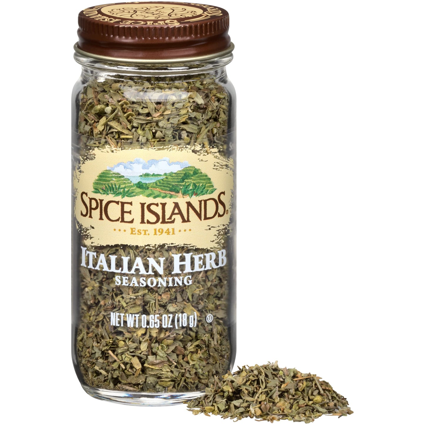 Spice Islands Italian Herb Seasoning, 0.65 oz - Aromatic Blend for Cooking and Seasoning, Perfect for Italian Dishes