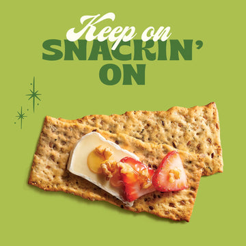 Back to Nature - Multigrain Flax Seeded Flatbread Crackers - Non-GMO, Made with Real Ingredients like Wheat Flour & Whole Grains