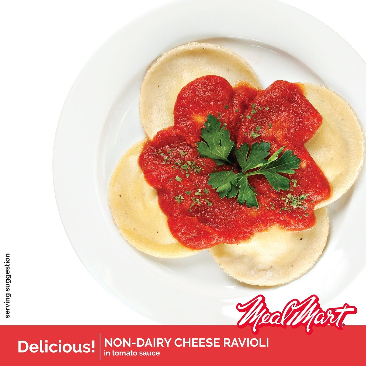 Kosher Parve Ready Meals - Cheese Ravioli In Tomato Sauce, Mre Meals Ready To Eat, Halal, (1 Pack) Prepared Entree Fully Cooked,