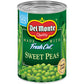 Del Monte Canned Sweet Peas, 15 oz Can