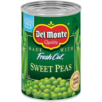 Del Monte Canned Sweet Peas, 15 oz Can