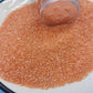 Edible 5 Ounce Fine Decorative Orange Sanding Sugar Sprinkles For Baking, Sparkling Crystals For Cakes, Cookies, Cupcakes, Ice C