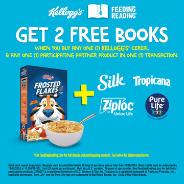 Kellogg's Frosted Mini-Wheats Breakfast Cereal, Kids Cereal, Family Breakfast, Original, 16oz Box (1 Box)