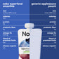 Noka Superfood Smoothie Pouches (Blueberry Beet) 4 Pack, with Plant Protein, Prebiotic Fiber & Flax Seed, Organic, Gluten Free,