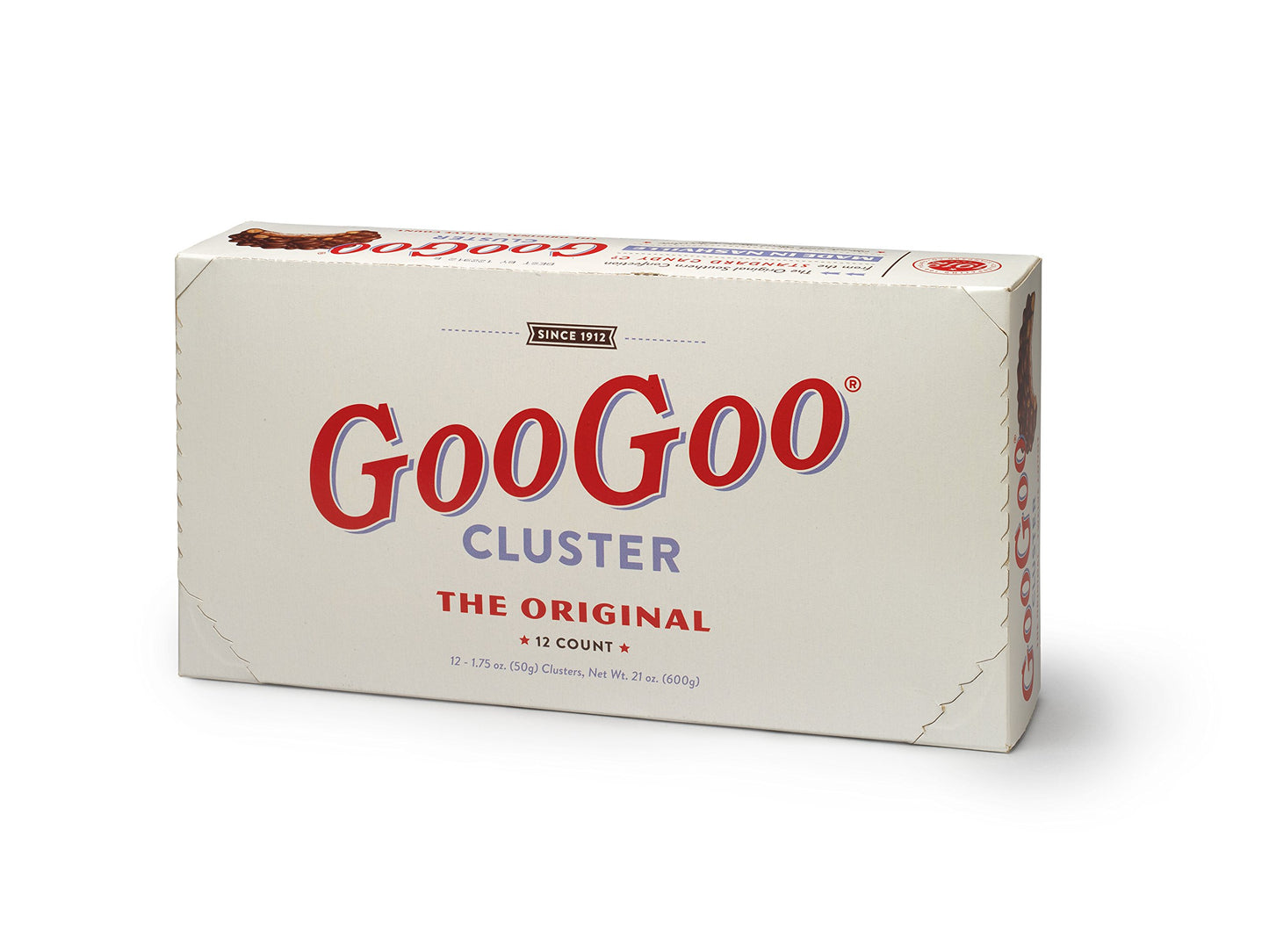 Googoo Clusters Original Candy Bar - 12 Count Case