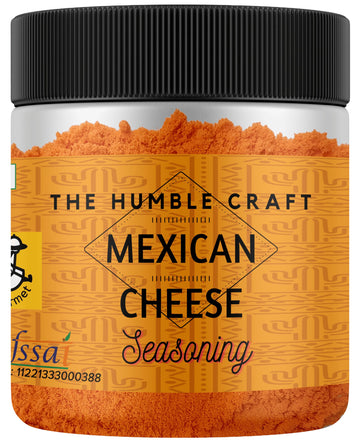 The Humble Craft Mexican Cheese Seasoning Powder - Popcorn, Fajita, Fries, Taco, Tacos, Nachos, Tortillas, Burrito, Enchilada - 