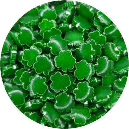 NCS Green Shamrock Edible Candy Sprinkles, 8 ounces