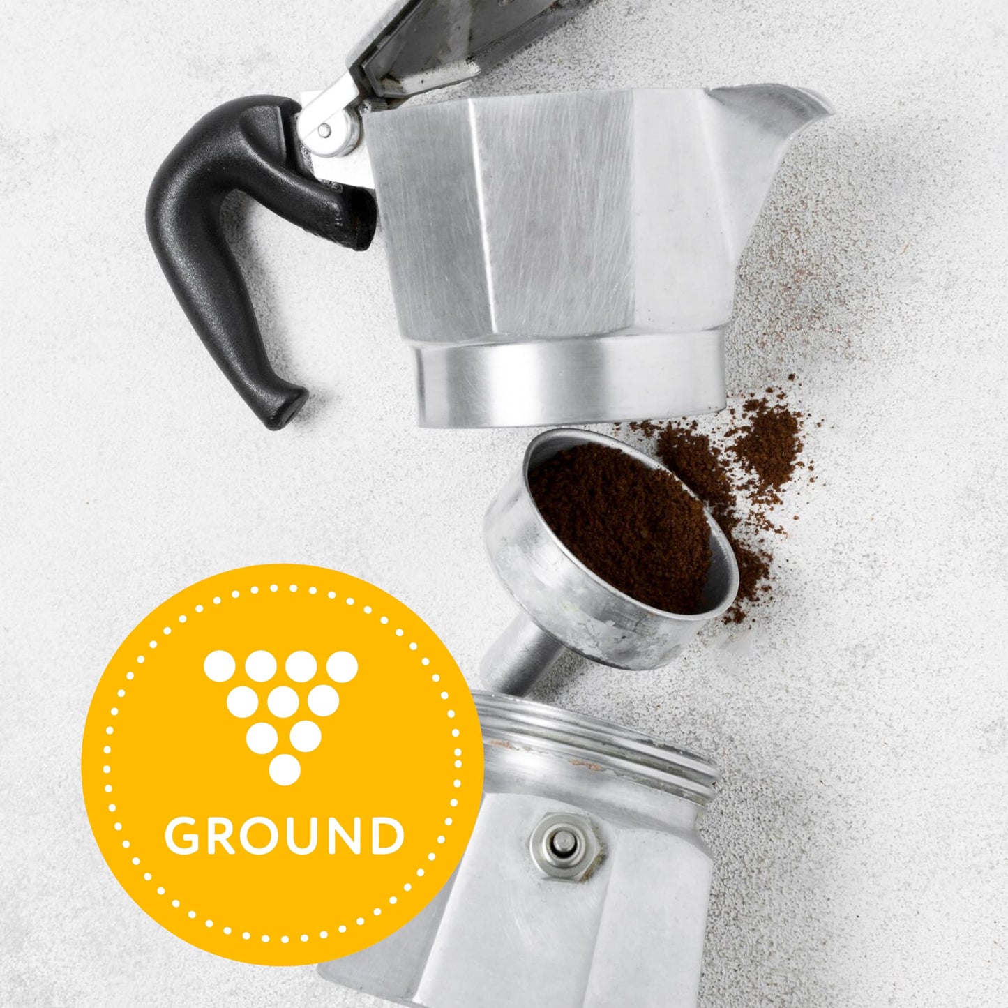 Paramount Coffee Company, Highlander Grog Medium Roast Ground Coffee, Flavored, 12 oz (Paramount Roasters)