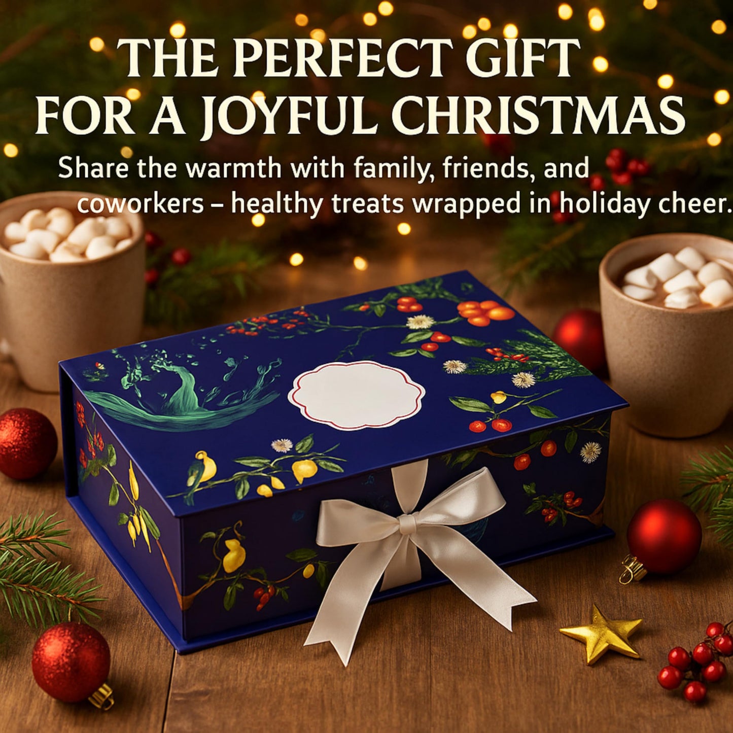 12-Day Advent Calendar With Dried Fruit & Nuts, Healthy Holiday Snack Gift Box, Gourmet Nut & Fruit Sampler, Christmas Countdown Treat For Mature-Themeds, Kids & Families