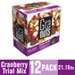 Granuts Cranberry Trail Mix | Caramelized Peanuts | Crunchy Corn Nuts + Almonds | Soft Cranberries | Salty + Sweet Flavors | On-The-Go Snack | 1.76 Oz (12 Inner Packs)