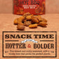 Rufus Teague Hot BBQ Honey Roasted Nuts Mix, Sweet & Spicy Almonds, Cashews & Pecans, 9 oz Resealable Pouch (No Peanuts), 3 Pack