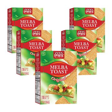Only Kosher Candy Melba Toast Flatbread Crackers, Kosher Parve, No Artificial Flavor, 7 Ounce (Pack of 5)