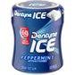 Dentyne Ice Peppermint Sugar Free Gum - 6 Bottles, 60 Pieces Each (360 Total) - Fresh Breath Chewing Gum