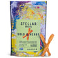Stellar Pretzel Braids, Bold & Herby Roasted Onion And Garlic, 6 Large Snack Bags (5 Oz Each) Vegan Pretzel Rods, Sticks