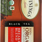 Twinings Of London Organic And Fair Trade Certified Breakfast Blend Tea Bags, 20 Count