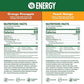 V8 Energy Peach Mango and Orange Pineapple Energy Drinks, 8 fl oz Can (24 Pack)