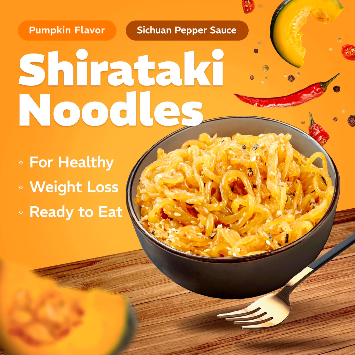 The Daily Good Shirataki Noodles | 30 Seconds Easy Preparation | Healthy, Low Carb And Low Calorie Konjac Pasta | Rice And Pasta