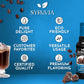 Syruvia Sugar-Free Swiss Chocolate Coffee Syrup - 25.4 fl oz. Premium Coffee Flavoring Syrup. 0 Calories, Kosher, and Gluten-Fre