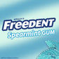 Wrigleys Freedent Spearmint Chewing Gum, 5 Pieces (8 Pack)