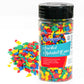 Bakerpan Quins Sprinkles for Cake Decorating - Alphabet Sprinkles 4 Ounces - ABC Edible Confetti Sprinkles for Cupcakes, Ice Cre