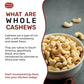 Spicy World Raw Cashews Whole 2 Pound (32Oz) - Non-Gmo, Unsalted, Natural & Pure Whole Cashews - Great For Pesto, Salads, Baking