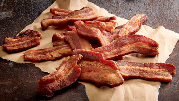 Wild Bills Hickory Smoked Bacon Jerky - 3 Ounce Pack (3 count) - Savory Snack
