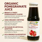 Anna And Sarah 33.8 Oz Organic Pomegranate Juice - Usda Organic Certified - Glass Bottle (6 Pack) No Sugar, No Artificial Colors