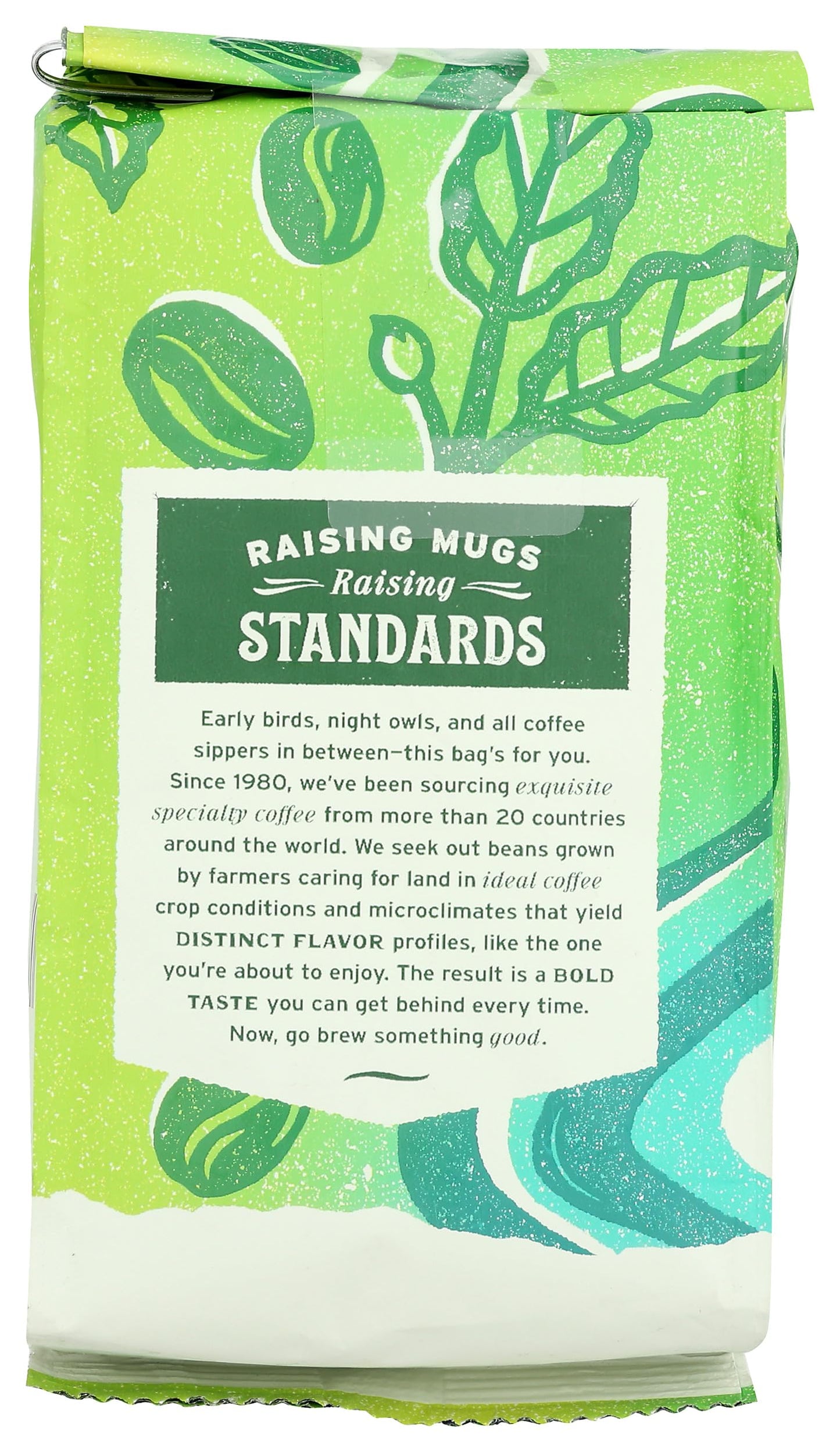 Whole Foods Market Organic Sierra Blend Whole Bean Coffee, Medium-Dark Roast, 12 OZ - Dark Chocolate & Caramel Flavor