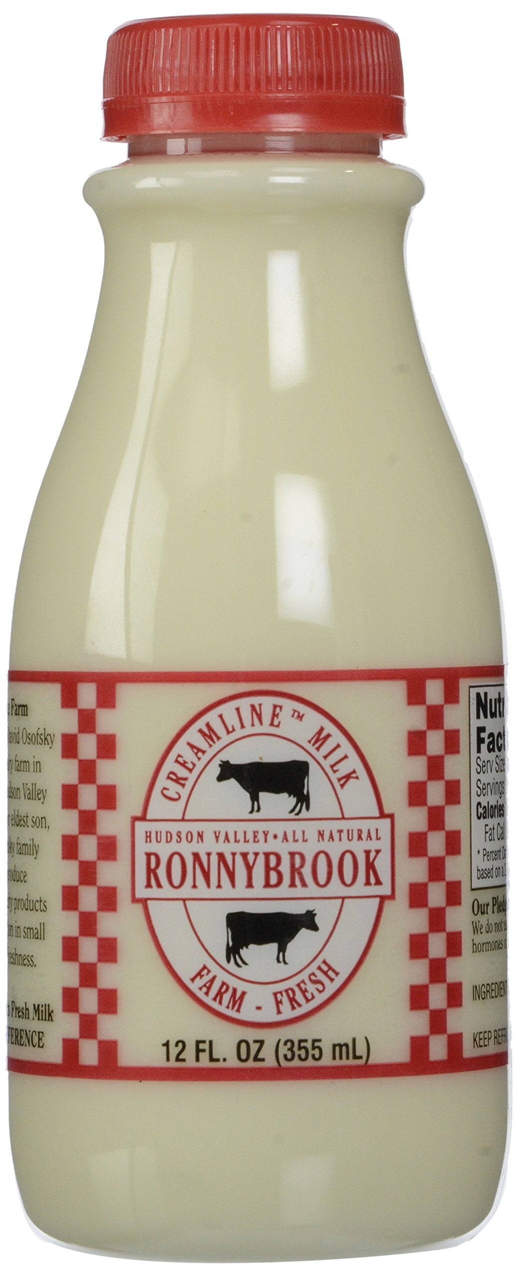 RONNYBROOK FARM DAIRY Creamline Milk, 12 FZ