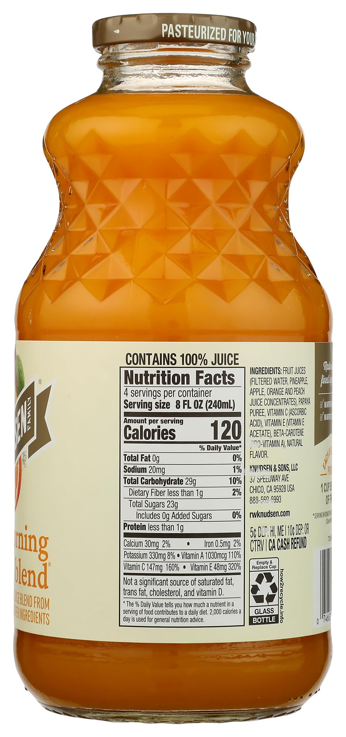 R.W. Knudsen Morning Juice Blend, 32 fl oz