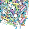 Sprinkles | Easter Sprinkles | 8 Ounces | Pastel Sprinkles | Cake Sprinkles | Spring Sprinkles | Manvscakes, Yellow, Blue, Red ,