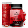 Bakeebake Luster Dust Edible 15g - Edible Glitter for Drinks & Desserts - Gluten Free Edible Red Dust for Cake Decorating - Tast