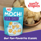 Sun Tropics Mochi Snack Bites, Sea Salt Flavor- 3.5 Oz (6 Pack) | Crispy Crunchy Mochi Bites, Rice Nuggets | Mochi Puff Rice Cra