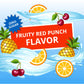 Wylers Light Island Punch Singles To Go Water Drink Mix, Fruity Red Punch, 10 Count Pack, 21.44 Ounce