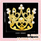 Funrous 12 Pieces Crown Cake Topper Queen Crown Mini Crown Tiny Crown For Cake Topper Princess Decorative Crown Pearl Crystal Ti