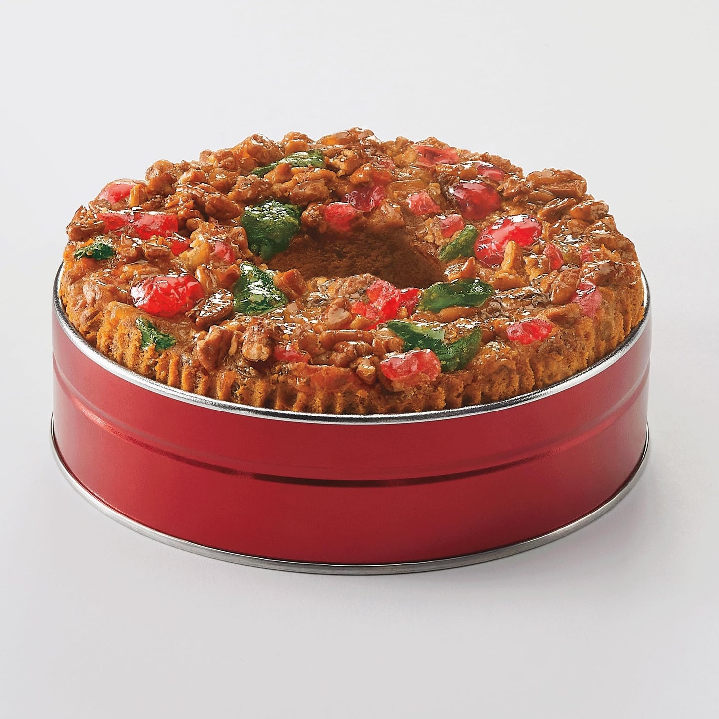 The Swiss Colony Christmas Fruitcake - Traditional Bakery Dessert With Whole Fruit And Nuts, Sweet And Buttery Rich Holiday Trea