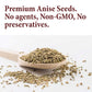 The Spice Way Premium Anise Seeds - Whole Seeds (4 Oz) Also Called Aniseed. Used For Baking Bread, Cooking And Even Tea.