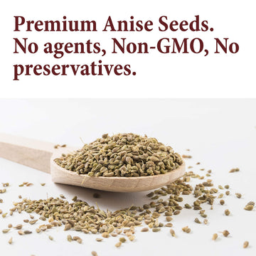 The Spice Way Premium Anise Seeds - Whole Seeds (4 Oz) Also Called Aniseed. Used For Baking Bread, Cooking And Even Tea.