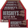 HERSHEYS SPECIAL DARK Mildly Sweet Chocolate Candy Bars, 1.45 oz (36 Count)